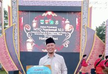 Devitra Pertahankan Juara Tartil Eksekutif Putra Pada MTQ Sumbar Ke-XLI