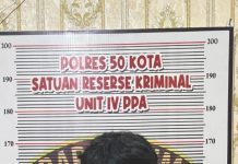 Satreskrim Polres 50 Kota Amankan Pelaku Persetubuhan Terhadap Anak di Bawah Umur