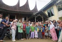 Dipimpin Synthia Ona Gusrike Afner, Puluhan Mahasiswa PPNP Jalankan Program Pemulihan Pasca Bencana di Lima Puluh Kota