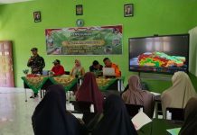 Melalui Program Non Fisik TMMD/N ke 129, Warga Jorong Buluah Kasok Dibekali Pemahaman Kesiagaan Bencana