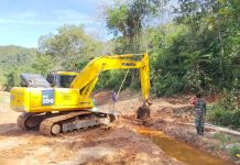 TMMD ke-129 Kodim 0306/50 Kota Pacu Pengerasan Jalan