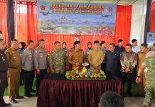 Ketua DPRD Kota Payakumbuh Hadiri Upacara HUT ke 81 TNI Di Makodim 0306/50 Kota