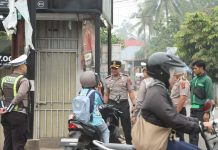 kapolres 50 kota pimpin kegiatan preventif pagi di simpang politani, sampaikan imbauan humanis kepada masyarakat